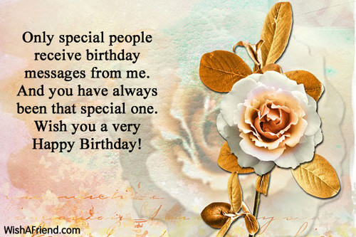 Best ideas about Special Happy Birthday Wish
. Save or Pin Happy Birthday Wishes Now.