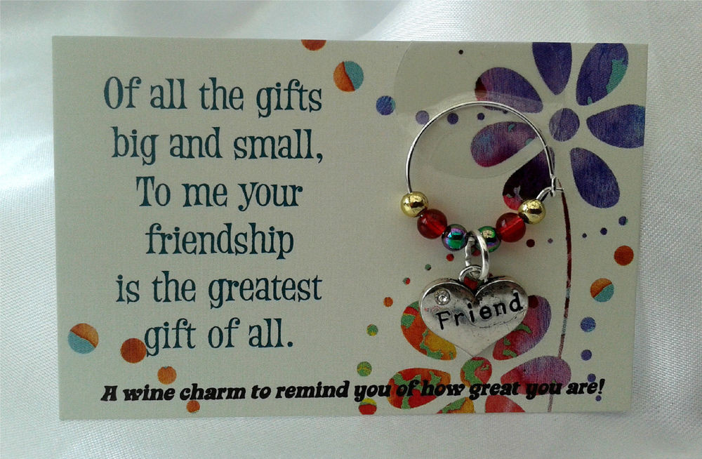 Best ideas about Specialized Birthday Gifts
. Save or Pin Friendship wine charm Gift Birthday For Him Her Now.