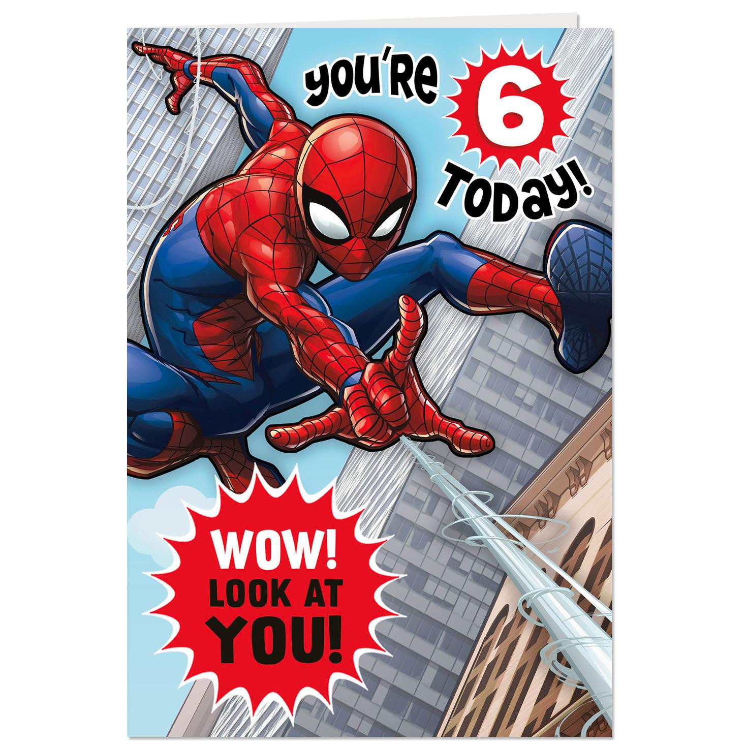 Best ideas about Spiderman Birthday Card
. Save or Pin Spider Man Amazing Hero 6th Birthday Pop Up Birthday Card Now.