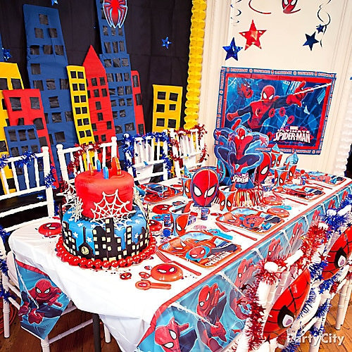 Best ideas about Spiderman Birthday Decorations
. Save or Pin Spider Man Party Table Idea Table Decorating Ideas Now.