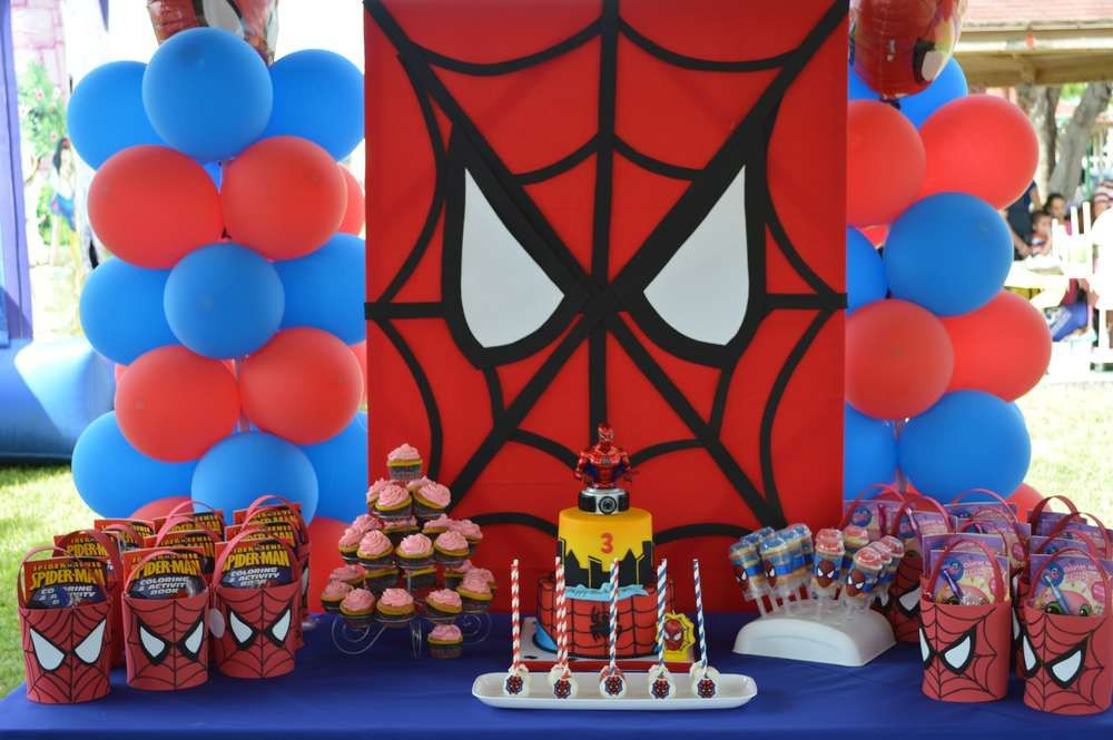 Best ideas about Spiderman Birthday Decorations
. Save or Pin Spiderman Birthday Party Ideas Now.