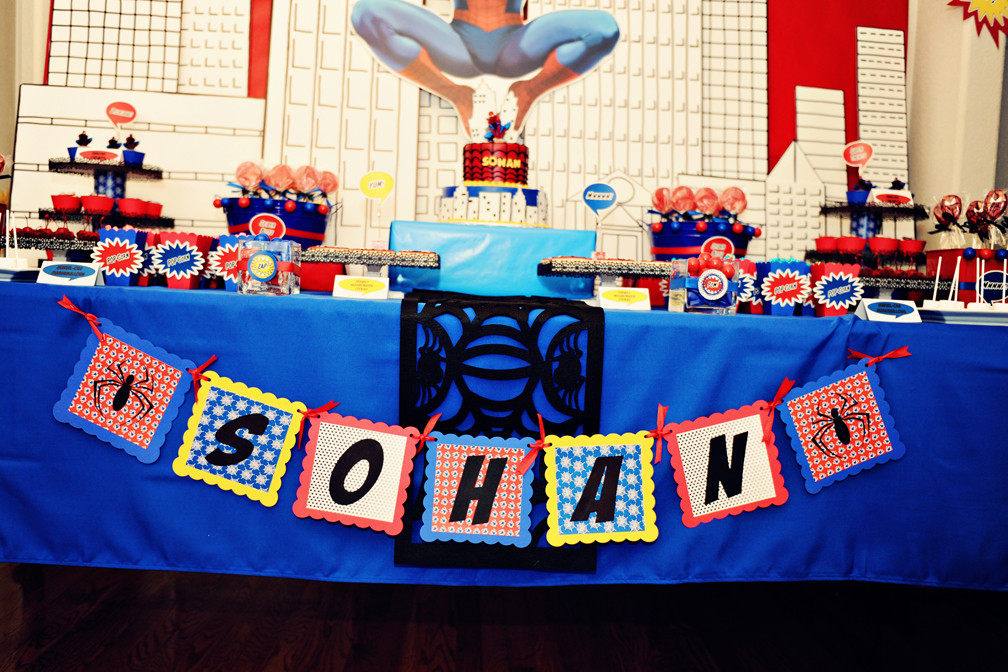 Best ideas about Spiderman Birthday Decorations
. Save or Pin The Party Wall Spiderman Birthday Party Part 4 Decorations Now.