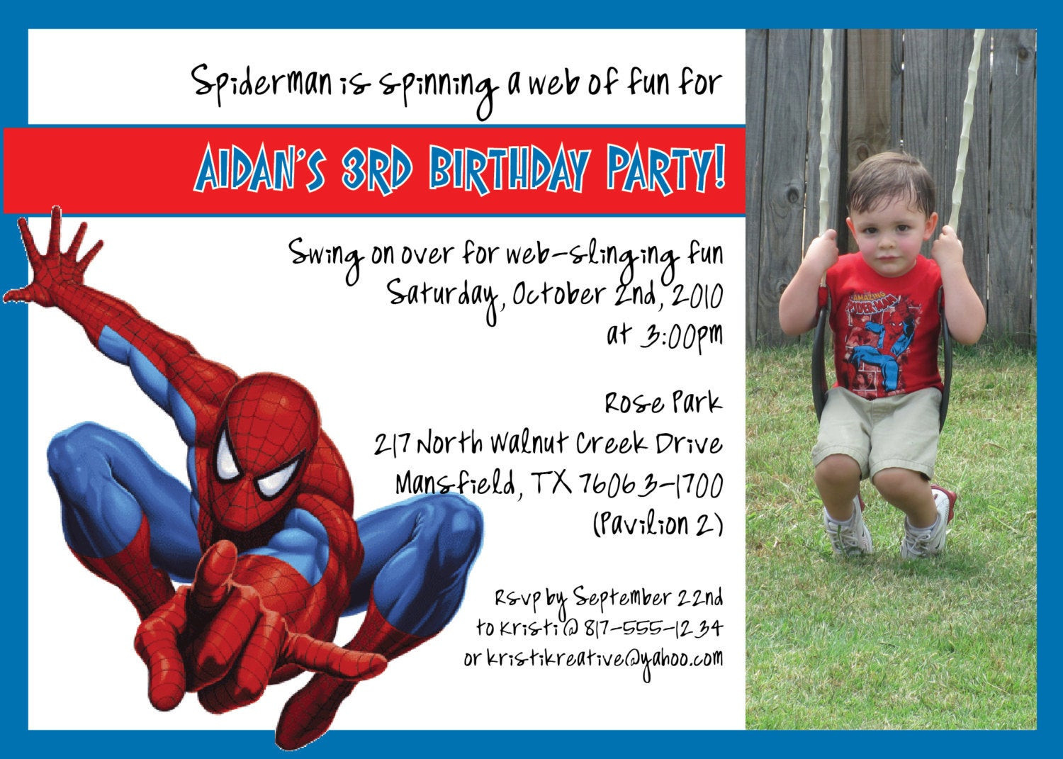 Best ideas about Spiderman Birthday Invitations
. Save or Pin Spiderman Birthday Invitation by MyPaperInvites on Etsy Now.