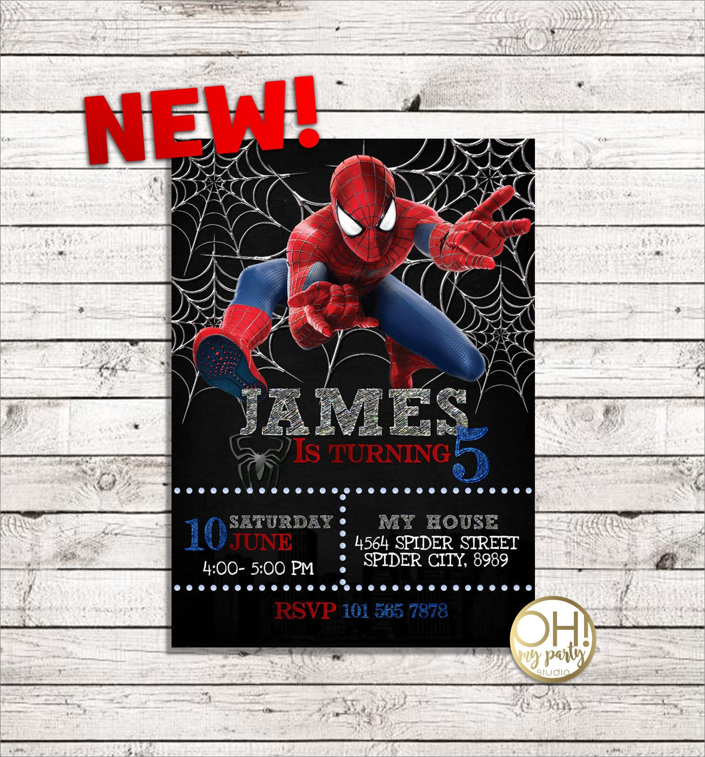 Best ideas about Spiderman Birthday Invitations
. Save or Pin Spiderman Birthday invitation spiderman invitation Now.