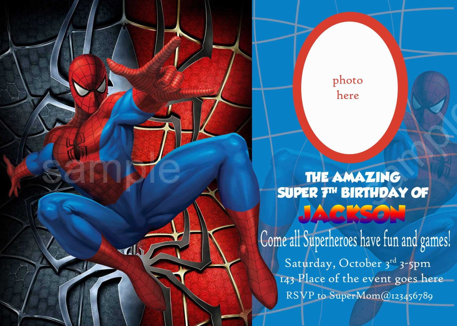 Best ideas about Spiderman Birthday Invitations
. Save or Pin Items similar to Spiderman Birthday Invitation Digital Now.