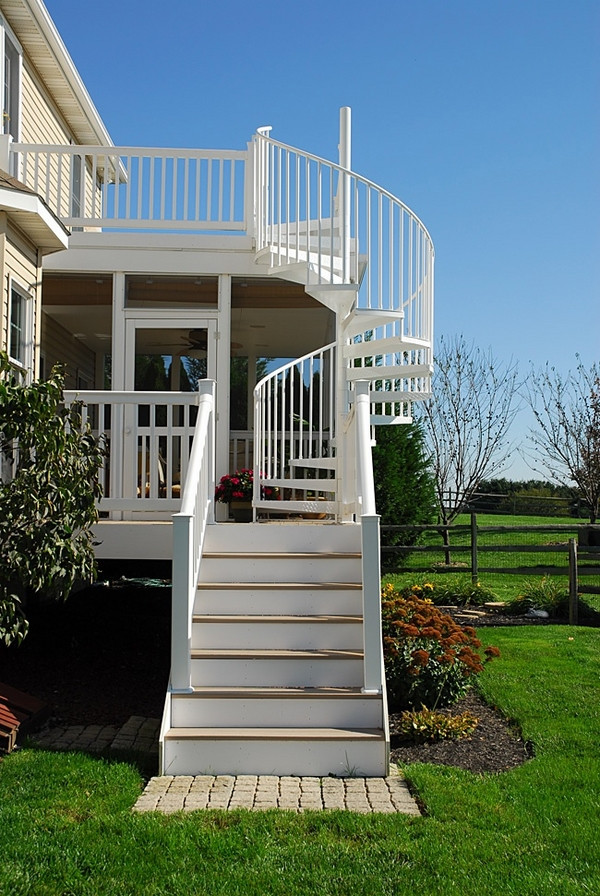 Best ideas about Spiral Deck Stairs
. Save or Pin Outdoor spiral staircase designs to plement the house Now.