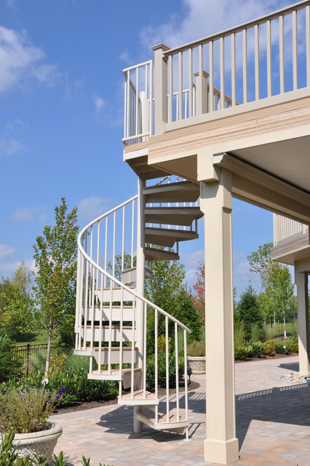 Best ideas about Spiral Deck Stairs
. Save or Pin Customized Deck Spiral Staircases Add Style to Your Deck Now.