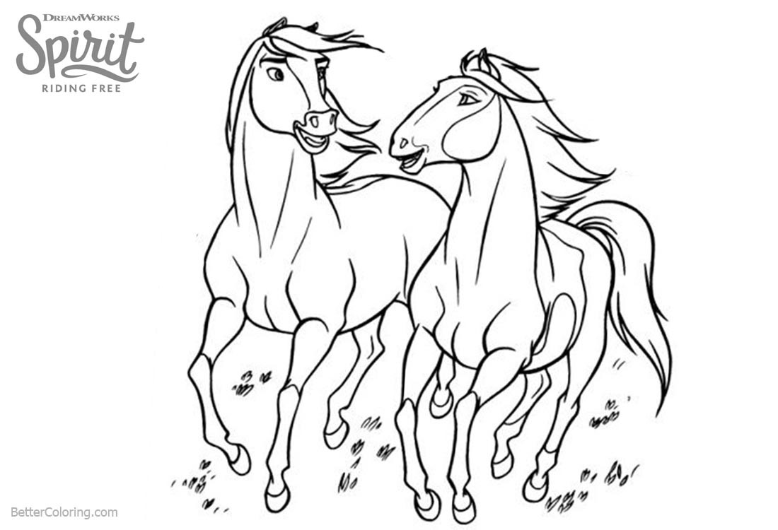 Best ideas about Spirit Riding Free Coloring Pages
. Save or Pin Horses from Spirit Riding Free Coloring Pages Free Now.