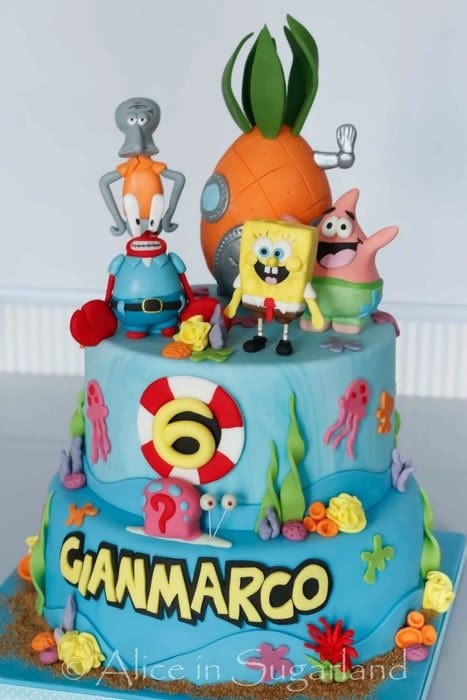 Best ideas about Spongebob Birthday Cake
. Save or Pin Spongebob cake cake by Chicca D Errico CakesDecor Now.