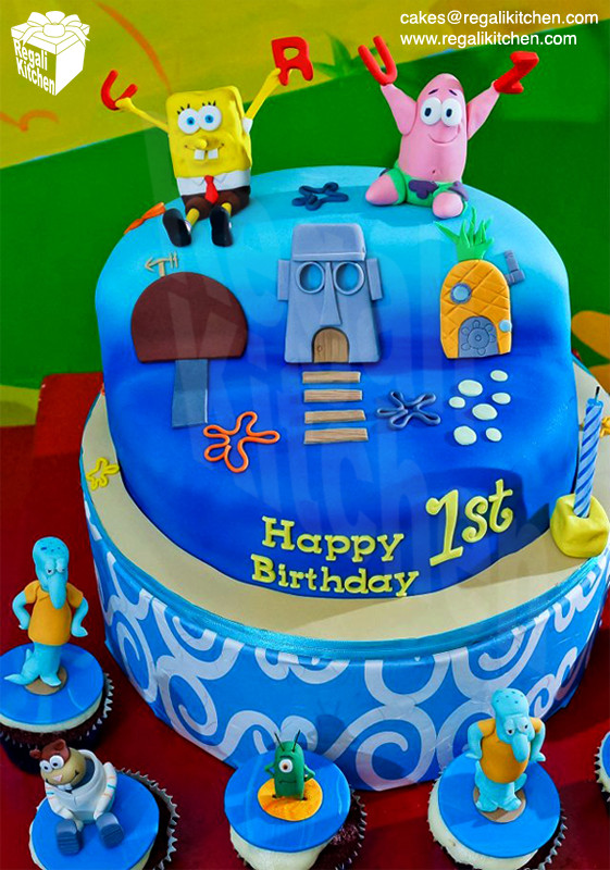 Best ideas about Spongebob Birthday Cake
. Save or Pin Spongebob Cake and Cupcakes Now.