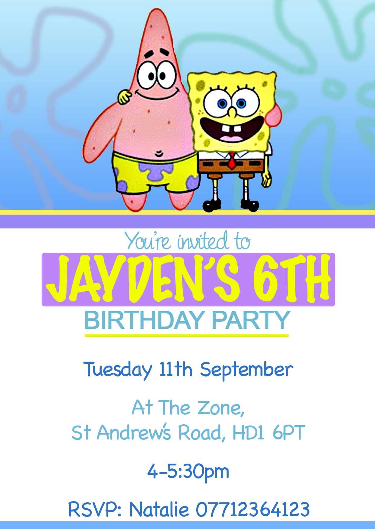 Best ideas about Spongebob Birthday Invitations
. Save or Pin HoneyApple Now.