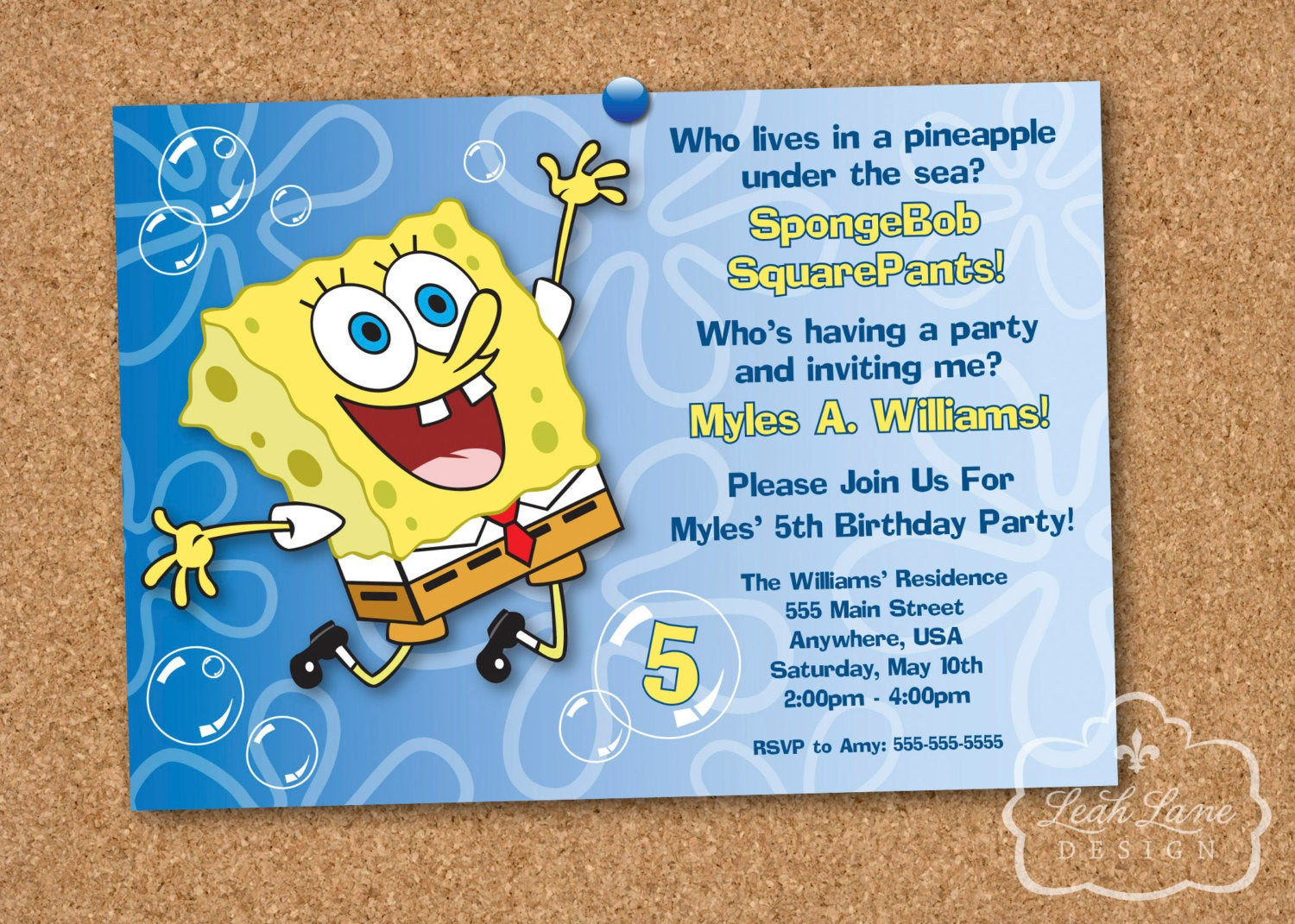 Best ideas about Spongebob Birthday Invitations
. Save or Pin SpongeBob SquarePants Birthday Party Printable Invitation Now.