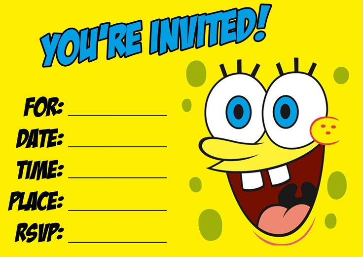 Best ideas about Spongebob Birthday Invitations
. Save or Pin Download this Spongebob Party Invitation birthday Now.