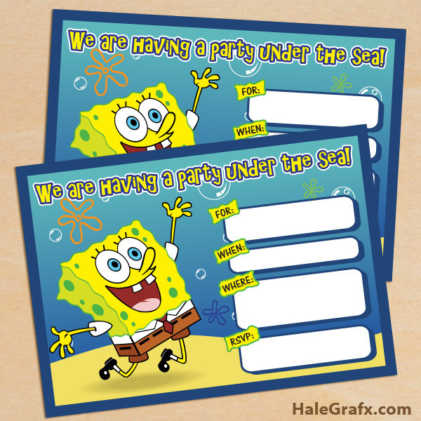 Best ideas about Spongebob Birthday Invitations
. Save or Pin FREE Printable Spongebob Squarepants Birthday Invitation Now.