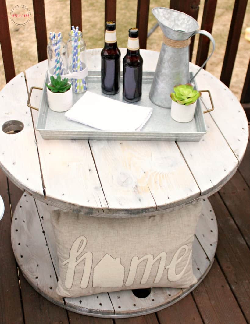 Best ideas about Spool Table DIY
. Save or Pin DIY Farmhouse Style Wood Spool Table Must Have Mom Now.