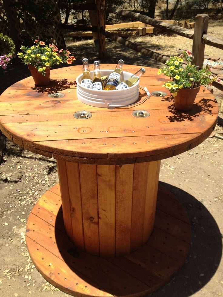 Best ideas about Spool Table DIY
. Save or Pin 25 best ideas about Wooden Spool Tables on Pinterest Now.