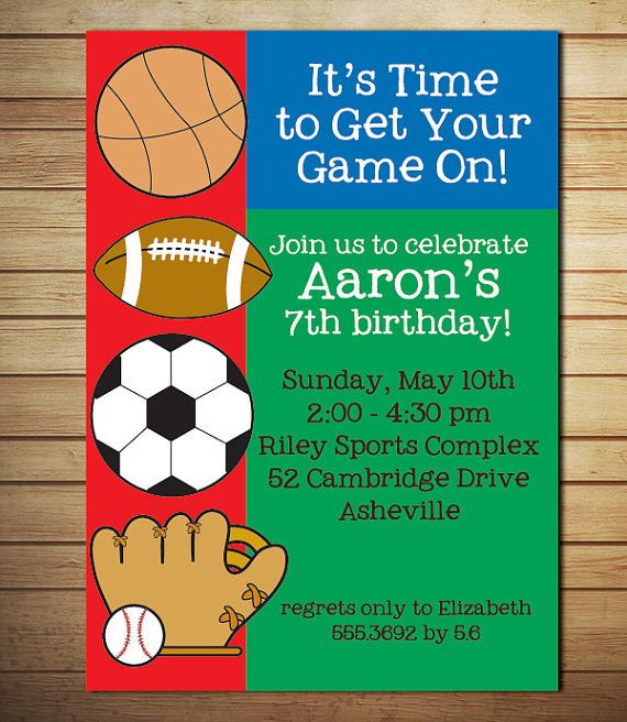 Best ideas about Sports Birthday Invitations
. Save or Pin Free Printable Sports Birthday Invitations Now.