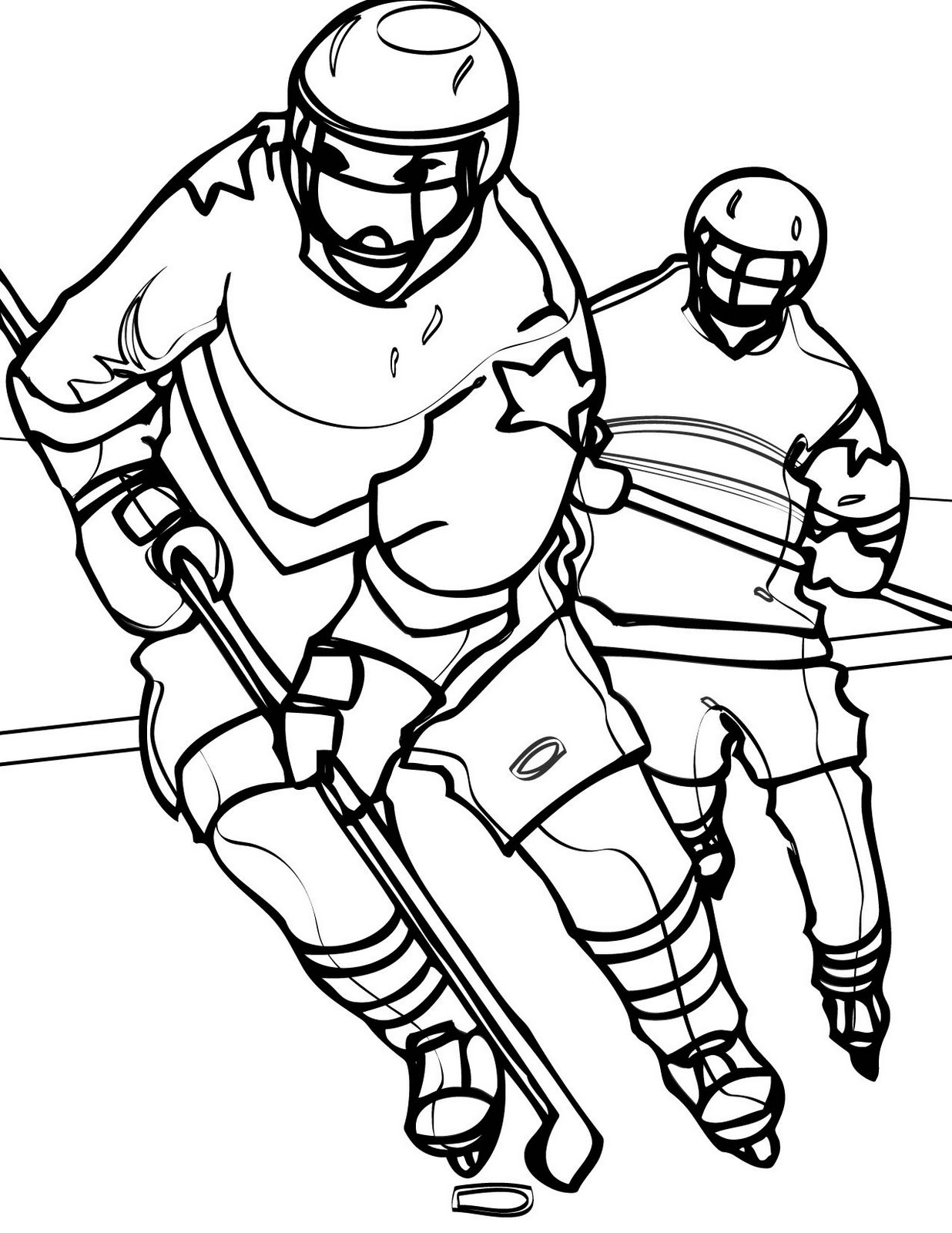 Best ideas about Sports Coloring Book Pages
. Save or Pin Hockey Coloring Pages Now.