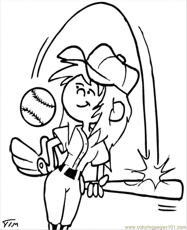 Best ideas about Sports Coloring Pages For Girls
. Save or Pin girls softball coloring printables Now.