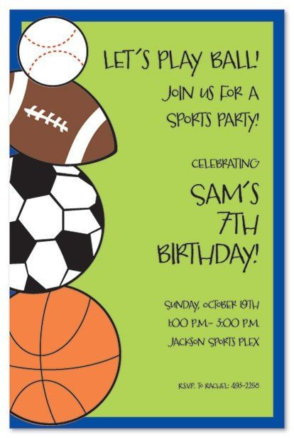 Best ideas about Sports Themed Birthday Invitations
. Save or Pin 265 best Sports Themed Party & Food Ideas images on Now.