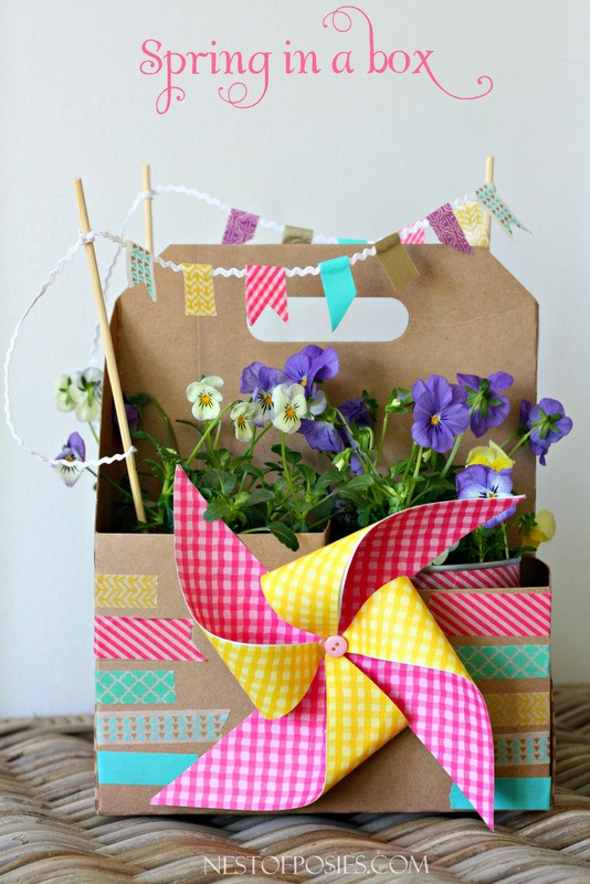 Best ideas about Spring Gift Ideas
. Save or Pin Mason Jar Easter Basket Now.