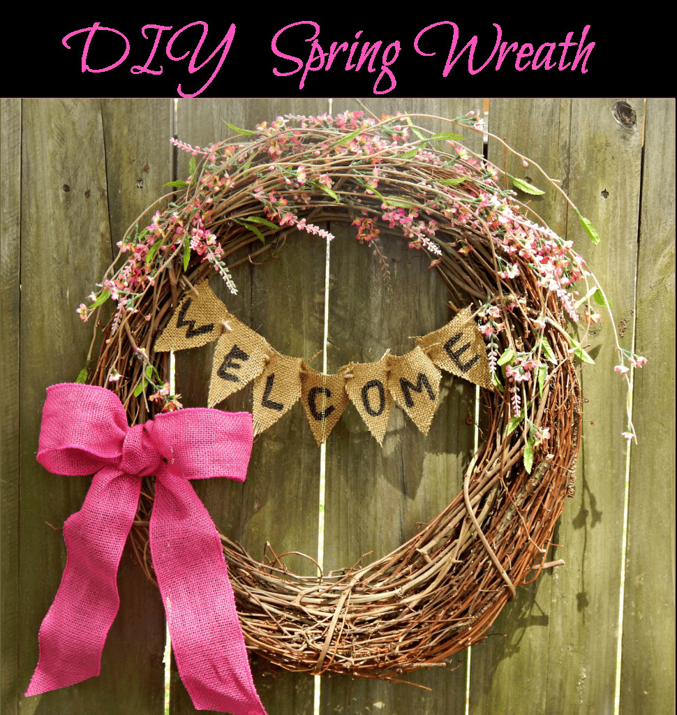 Best ideas about Spring Wreath DIY
. Save or Pin DIY Spring Wreath This Ole Mom Now.