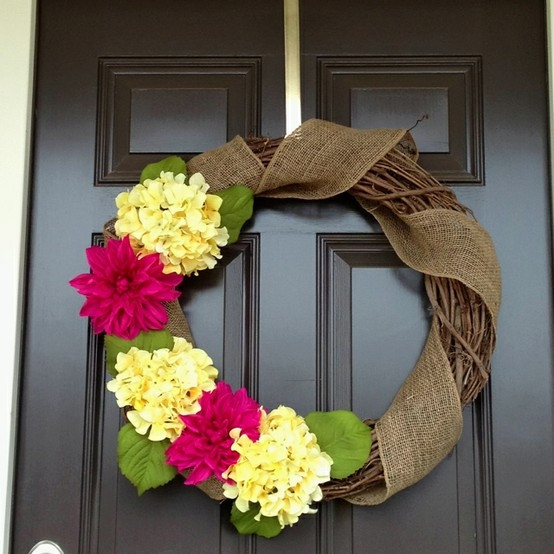 Best ideas about Spring Wreath DIY
. Save or Pin DIY Spring Wreath Ideas 2015 Now.