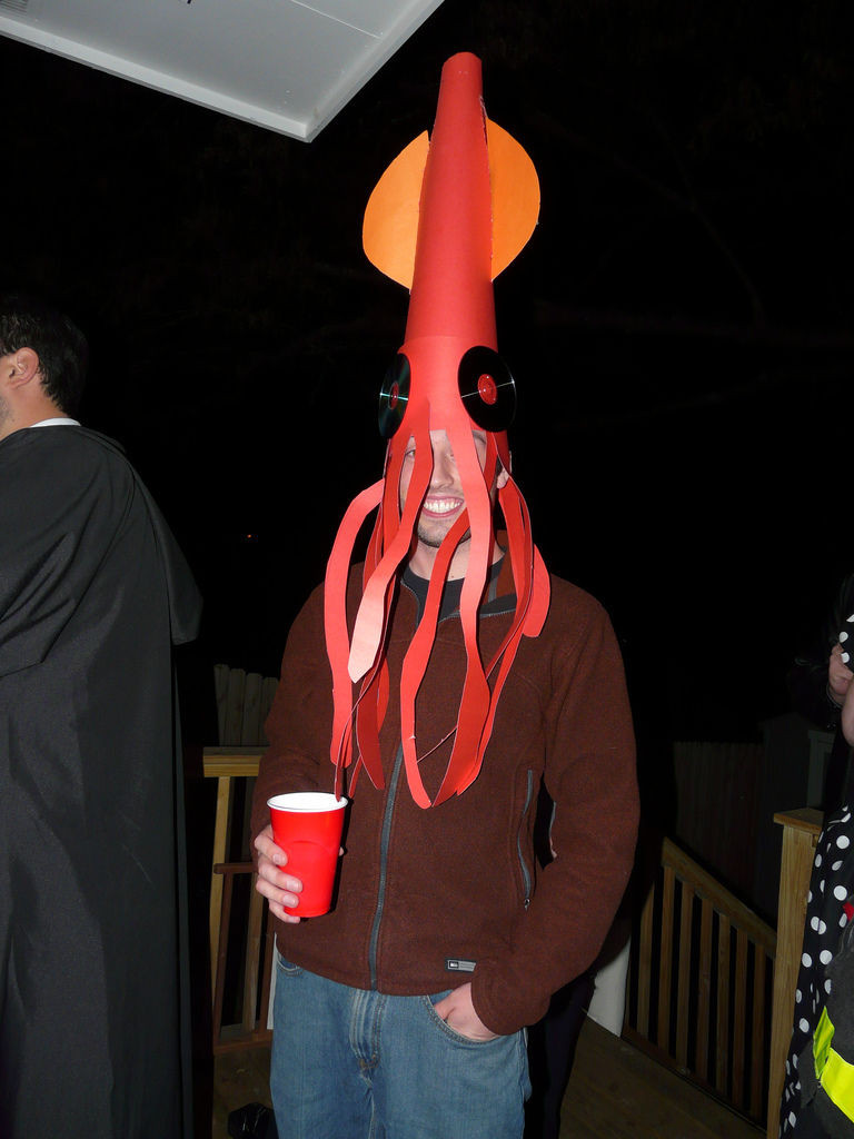 Best ideas about Squid Costume DIY
. Save or Pin Super quick last minute Squid costume Now.