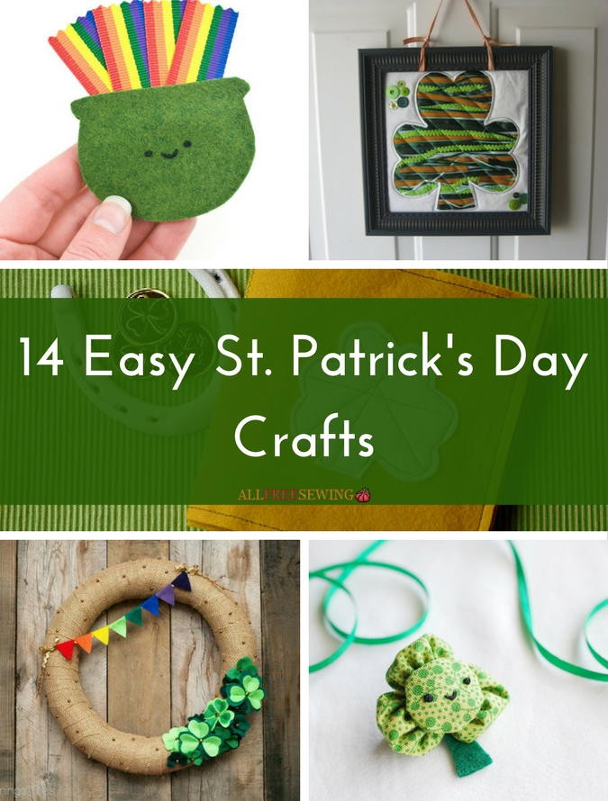 Best ideas about St Patrick'S Day Craft Ideas
. Save or Pin 14 Easy St Patrick s Day Crafts Now.