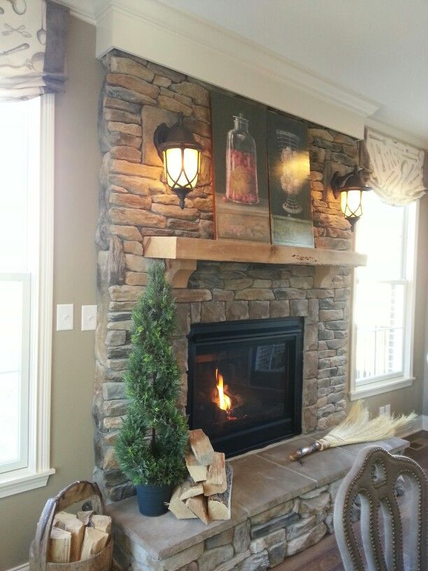Best ideas about Stacked Stone Fireplace
. Save or Pin 34 Beautiful Stone Fireplaces That Rock Now.