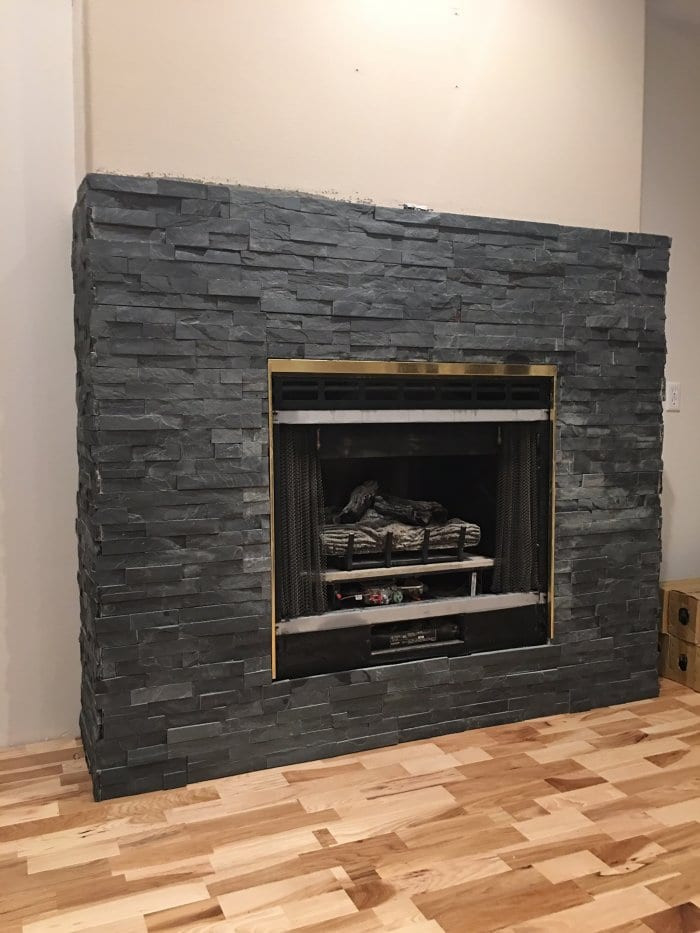 Best ideas about Stacked Stone Fireplace
. Save or Pin Stacked Stone Fireplace Makeover Now.