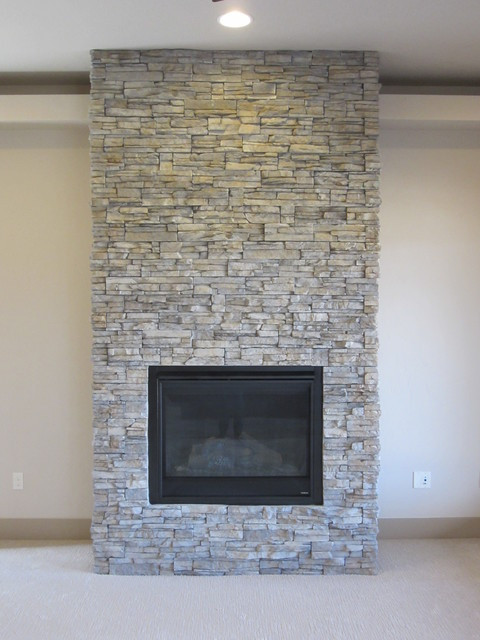 Best ideas about Stacked Stone Fireplace
. Save or Pin Coronado Stacked Stone Indoor Fireplaces boise by Now.