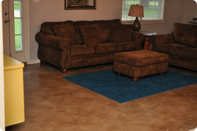 Best ideas about Stained Concrete Floors DIY
. Save or Pin Dibble Dabble Life DIY Painted & Stained Concrete Living Now.