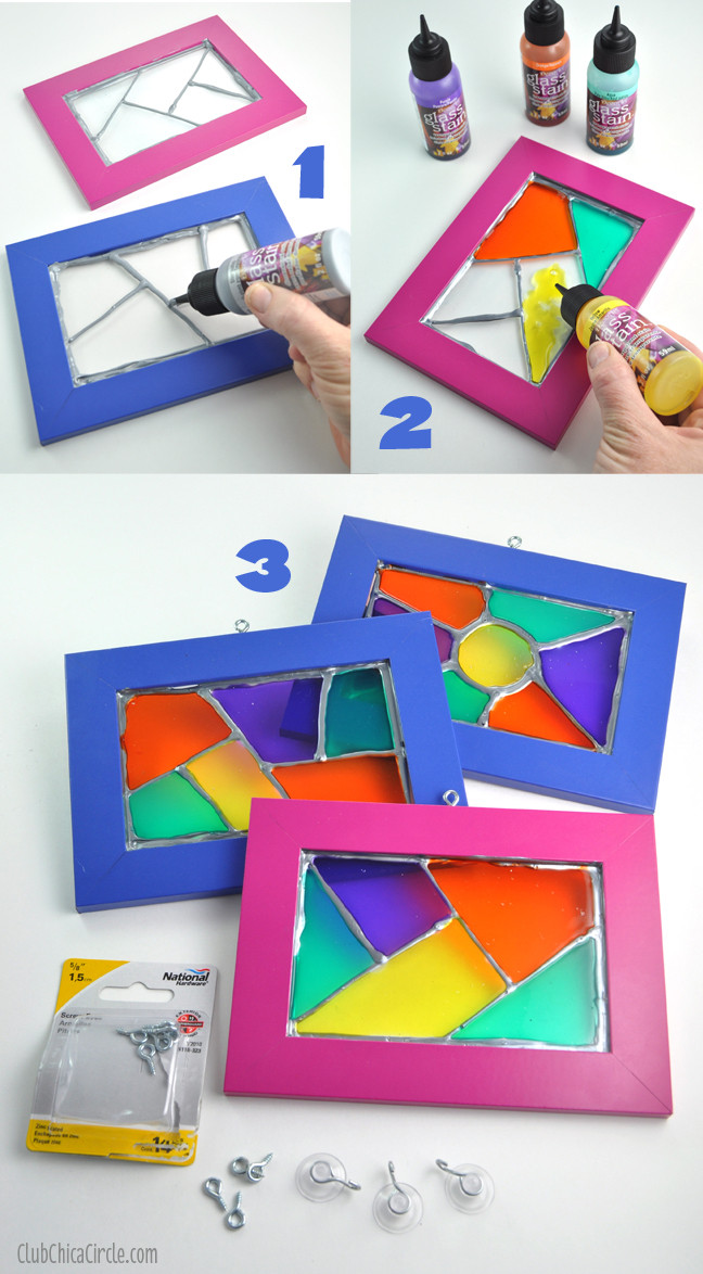 Best ideas about Stained Glass DIY
. Save or Pin Glass Stained Suncatchers DIY Now.