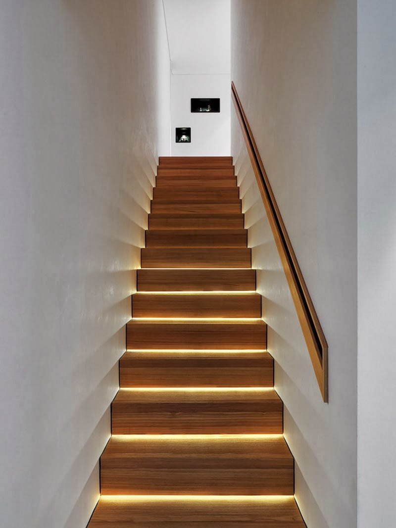 Best ideas about Stair Lights Indoor
. Save or Pin Modern Lighting Ideas That Turn The Staircase Into A Now.