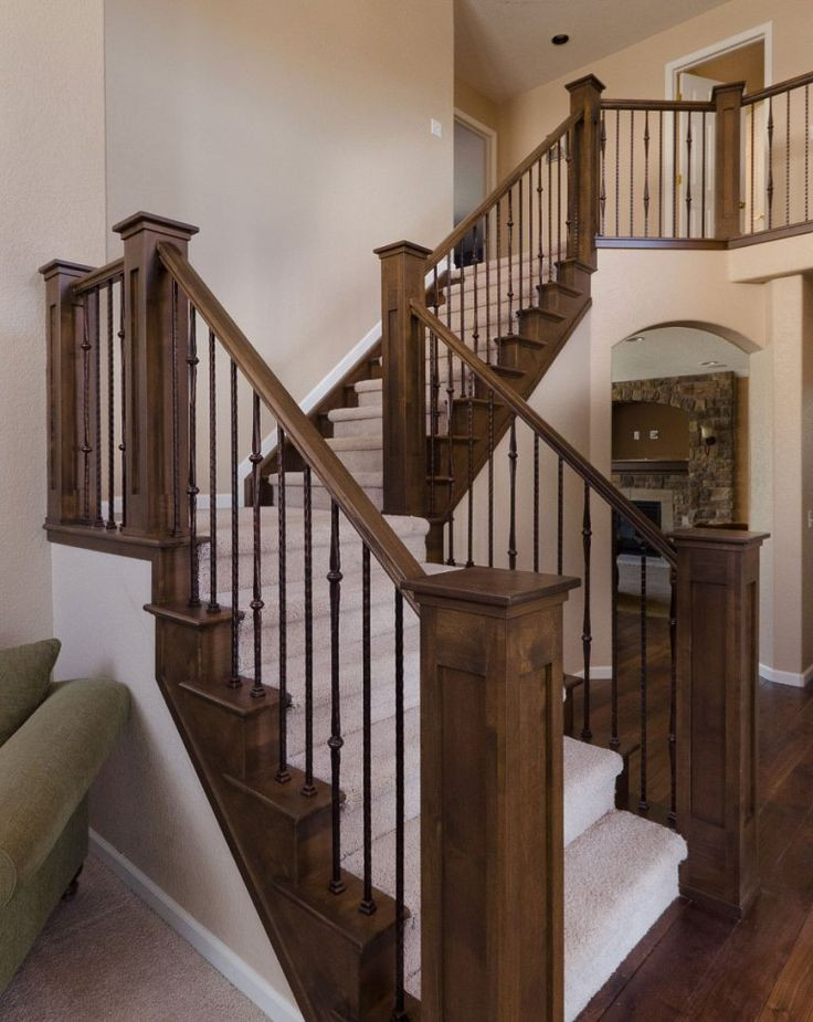 Best ideas about Staircase Railing Ideas
. Save or Pin Home Decorating Ideas Wooden Handrailing Idea Now.