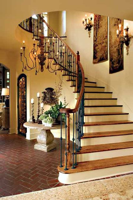 Best ideas about Staircase Wall Decoration
. Save or Pin Want a curved staircase so bad For the Home Now.