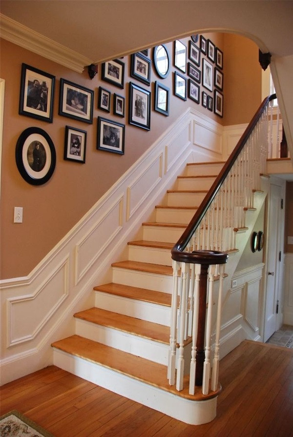 Best ideas about Staircase Wall Decoration
. Save or Pin 40 Must Try Stair Wall Decoration Ideas Now.