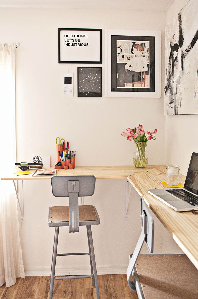 Best ideas about Stand Up Desk DIY
. Save or Pin Building a Standing Desk – A Beautiful Mess Now.