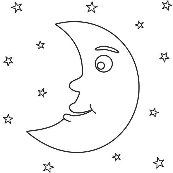 Best ideas about Star And Moon Preschool Coloring Sheets
. Save or Pin Awesome Night With Moon And Stars Coloring Page Now.