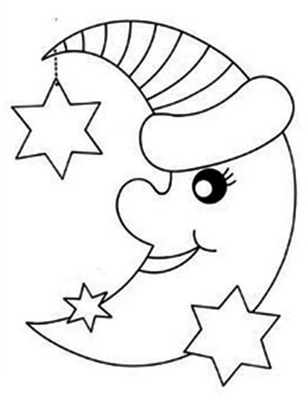 Best ideas about Star And Moon Preschool Coloring Sheets
. Save or Pin Moon and Her Bestfriend Stars Coloring Page Now.