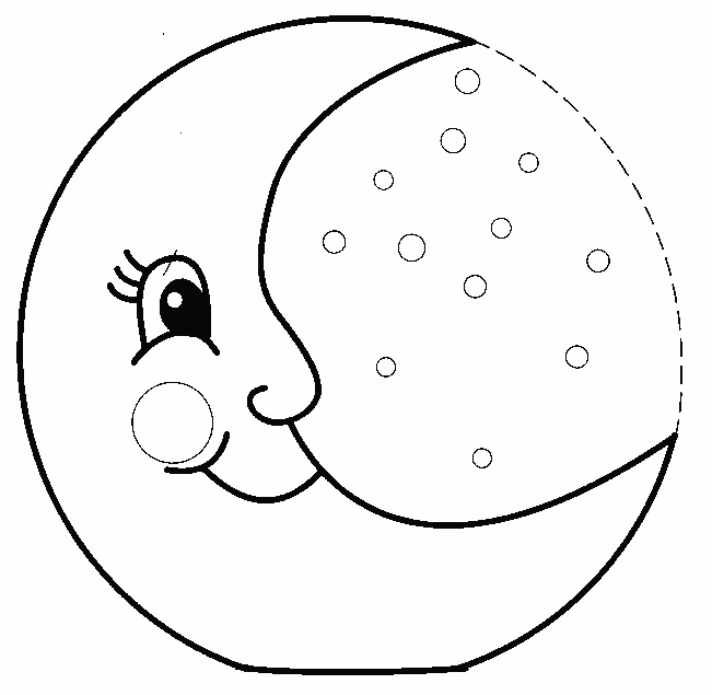 Best ideas about Star And Moon Preschool Coloring Sheets
. Save or Pin Moon coloring pages for preschool ColoringStar Now.