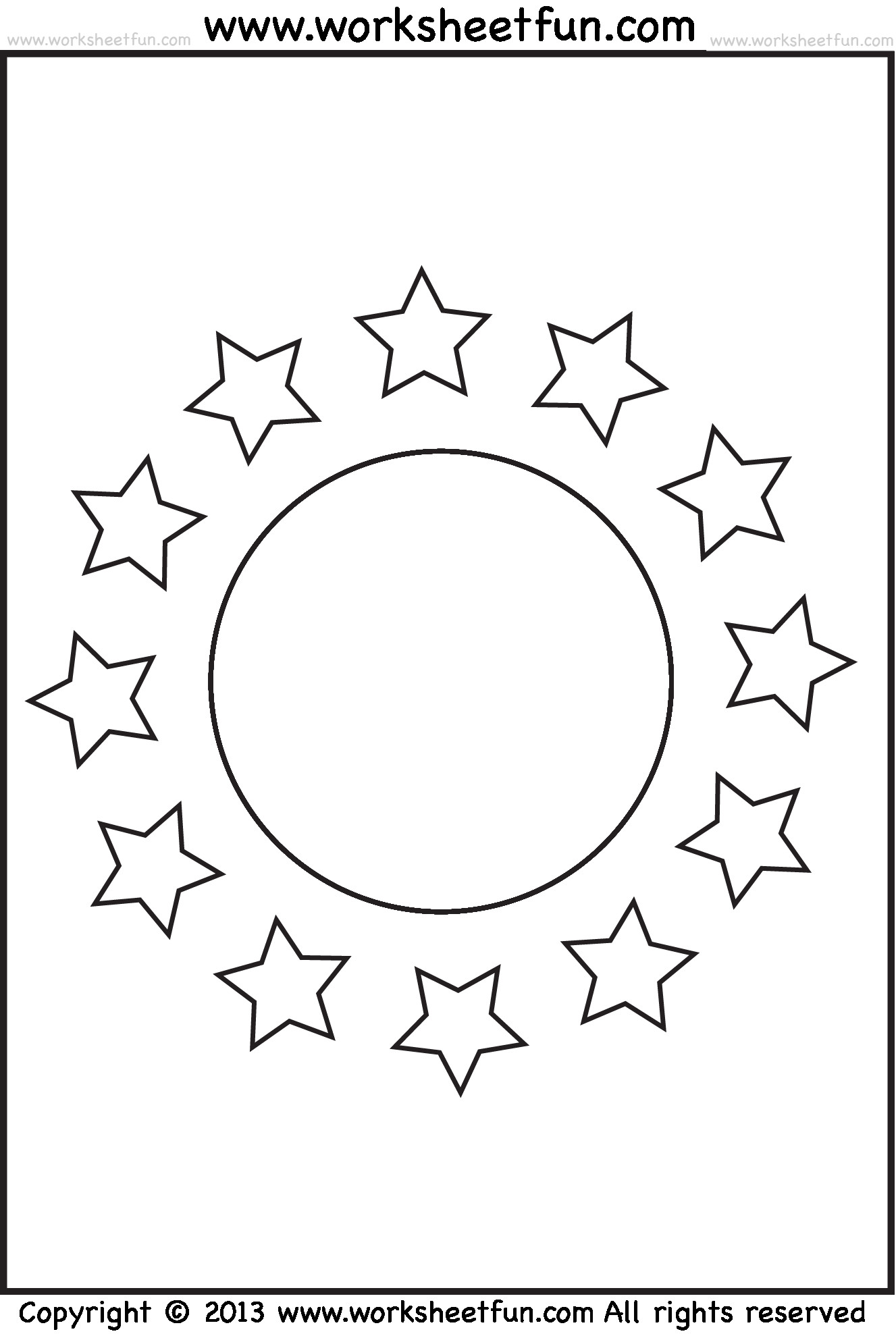 Best ideas about Star And Moon Preschool Coloring Sheets
. Save or Pin Shape Coloring worksheet – Circle and Stars FREE Now.