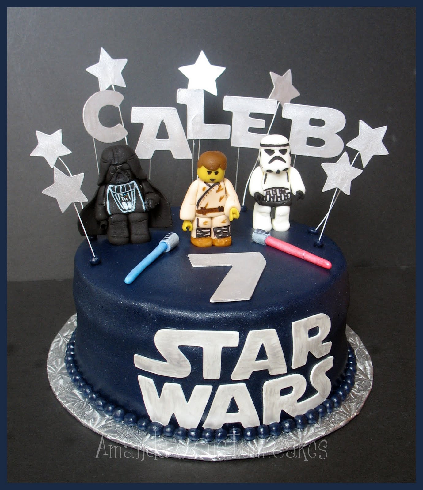 Best ideas about Star Wars Birthday Cake
. Save or Pin Amanda s Custom Cakes Lego Star Wars Now.