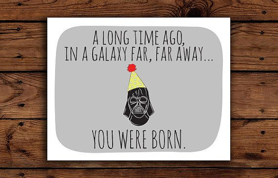 Best ideas about Star Wars Birthday Card
. Save or Pin Star Wars Birthday Card Printable Darth by Now.