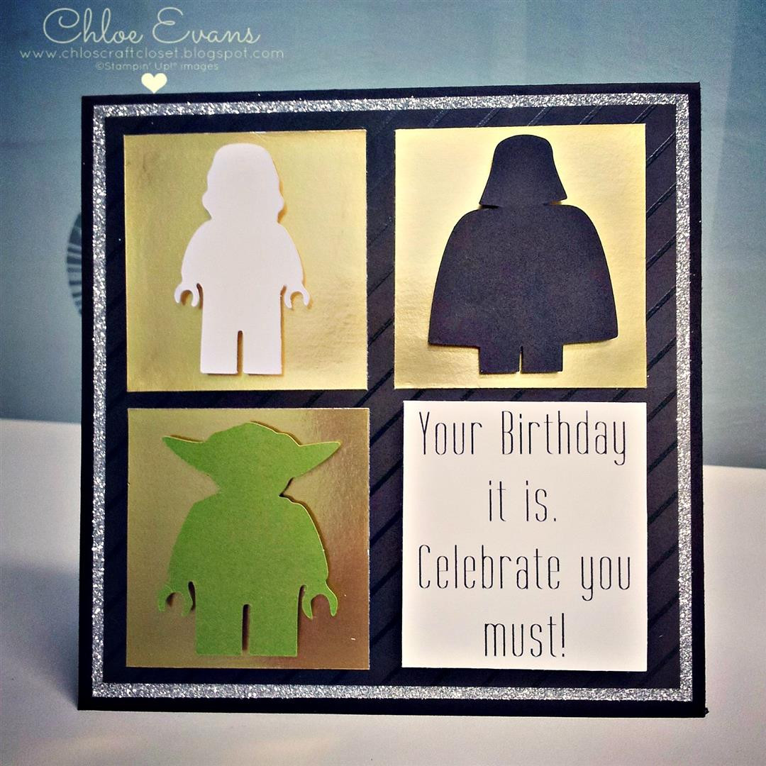 Best ideas about Star Wars Birthday Card
. Save or Pin Chlo s Craft Closet Stampin Up Independent Now.