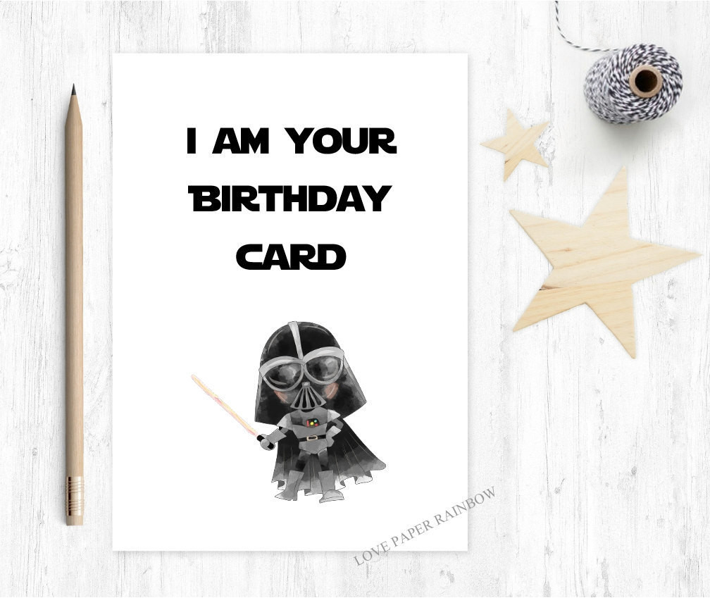 Best ideas about Star Wars Birthday Card
. Save or Pin funny star wars birthday card this is your birthday card Now.