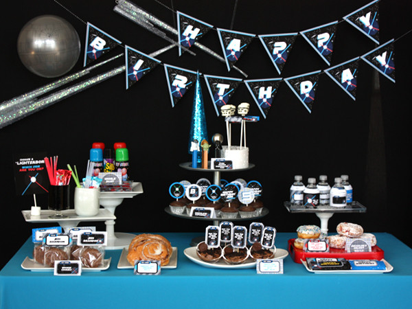 Best ideas about Star Wars Birthday Decorations
. Save or Pin Star Wars birthday party collection Now.