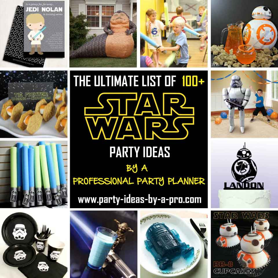 Best ideas about Star Wars Birthday Decorations
. Save or Pin Star Wars Birthday Party Games by a Professional Party Now.