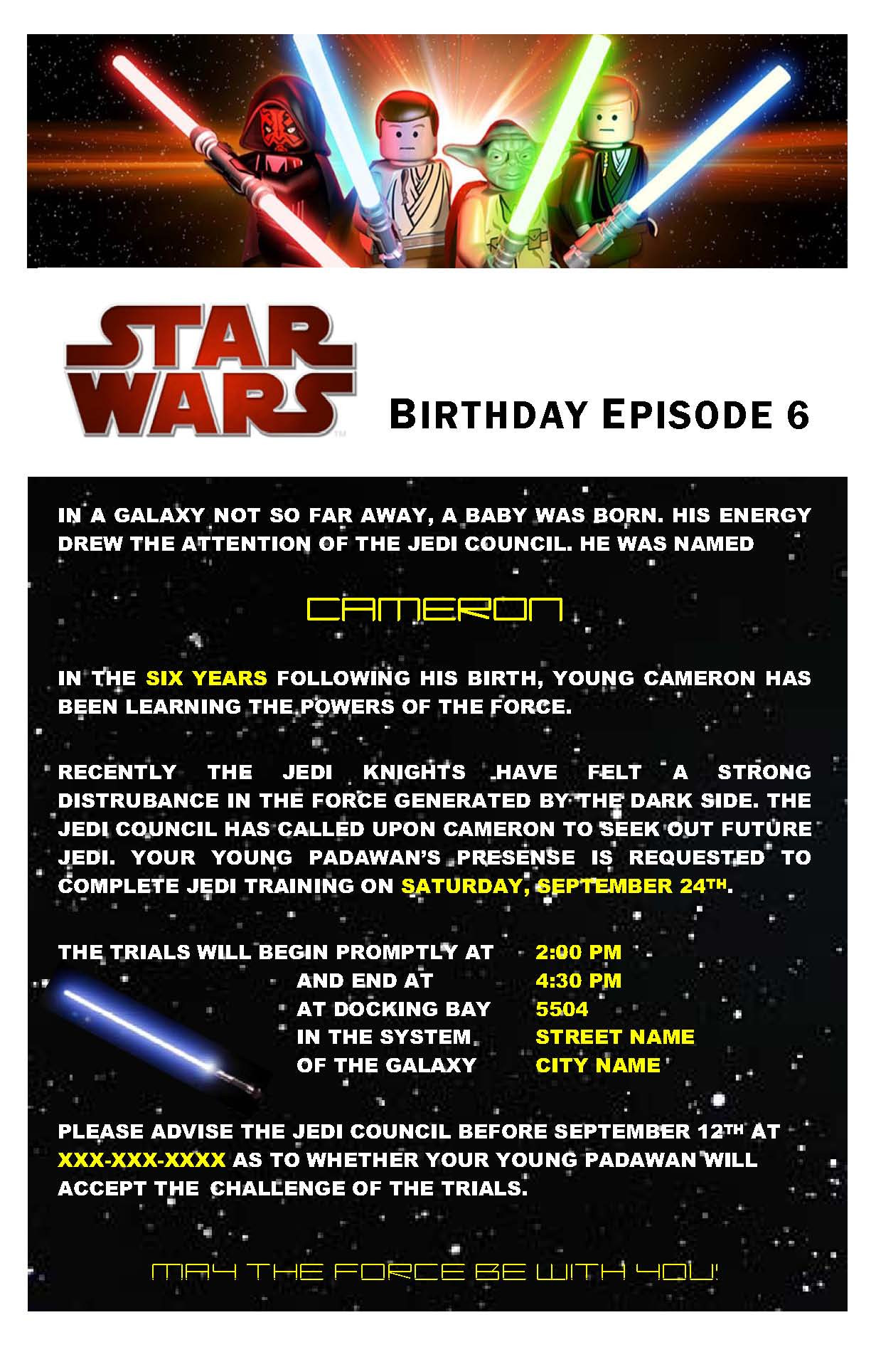 Best ideas about Star Wars Birthday Invitations
. Save or Pin Star Wars Birthday Party Now.